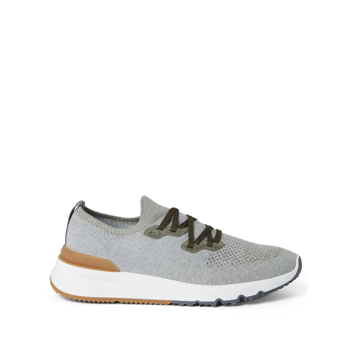 Brunello Cucinelli Sneakers - Gray, Green | db05ab472bef83fa65a910a2291f5e76904e5827