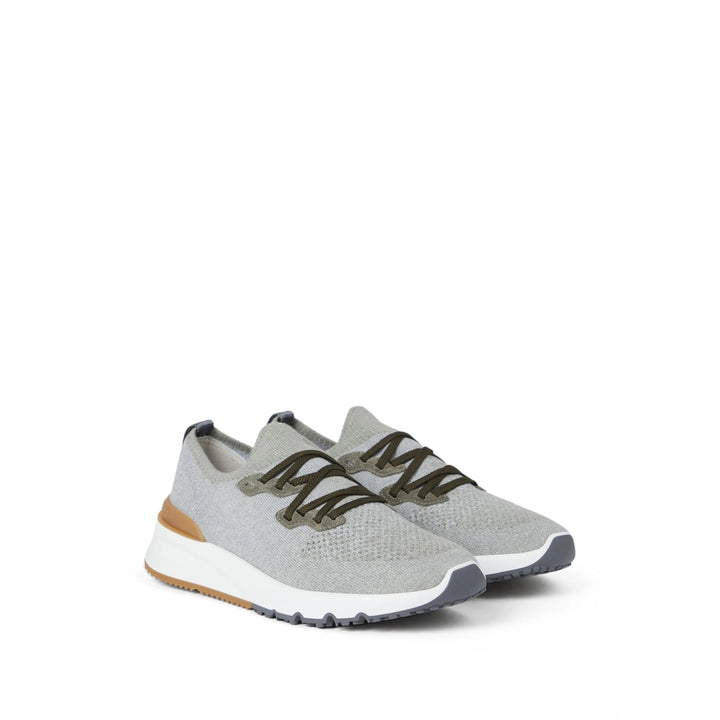 Brunello Cucinelli Sneakers - Gray, Green | 3d42c4585ad5c738c23286ea2dae5edc74fd1098