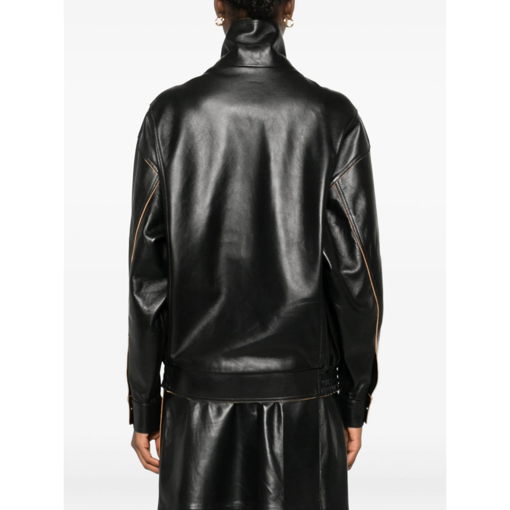 Calvin Klein Leather Outerwears - Black | 372e52719923798cb3f456a5619dba008439f864