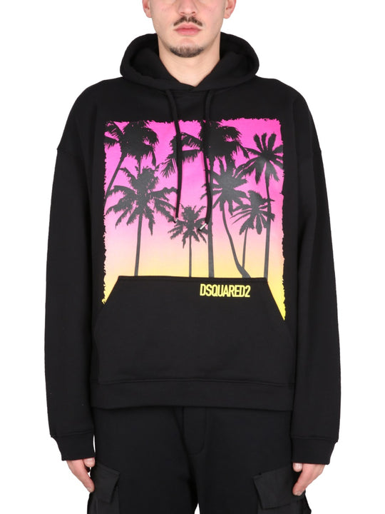 Sunrise Print Sweatshirt