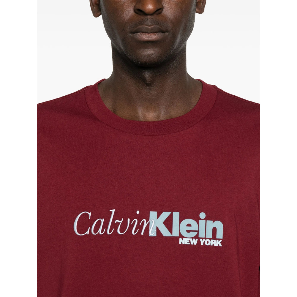 Calvin Klein T Shirts - Red | 25ae11196f7445f0bd3a99ab16a484d4c9fec56f
