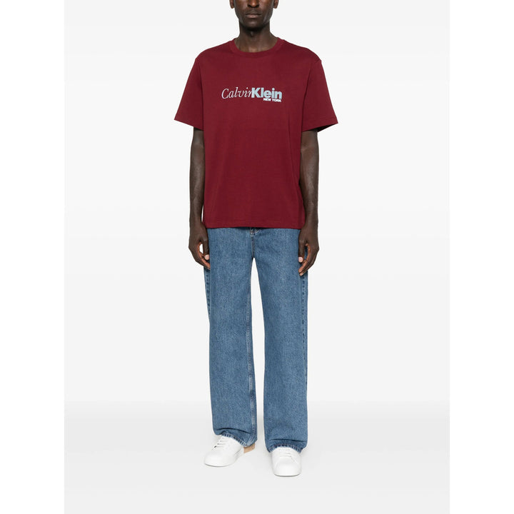 Calvin Klein T Shirts - Red | d9e1508b55e4e3933f13be5bf73a0414d4184db6