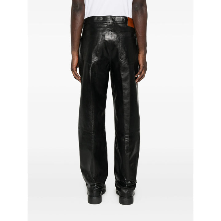Calvin Klein Leather Pants - Black | a552bb31eb422fbe3e541922fe6b9f4bdc363e97