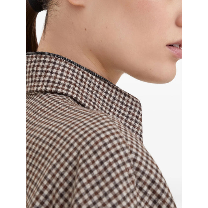 Brunello Cucinelli Shirts - Brown | c18b68fb52eaf42ef7cd8c7be90679061bfbfa09