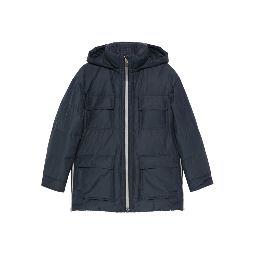 Brunello Cucinelli Outerwears - Blue | 76809506e5f9fb17eef6f19c47042dbeae6fd295