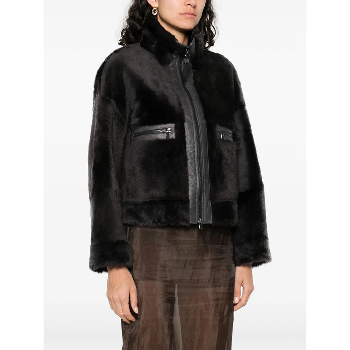 Brunello Cucinelli Leather Outerwears - Gray | 191460f8916afdedcc91eef28c6ec95da7680a24