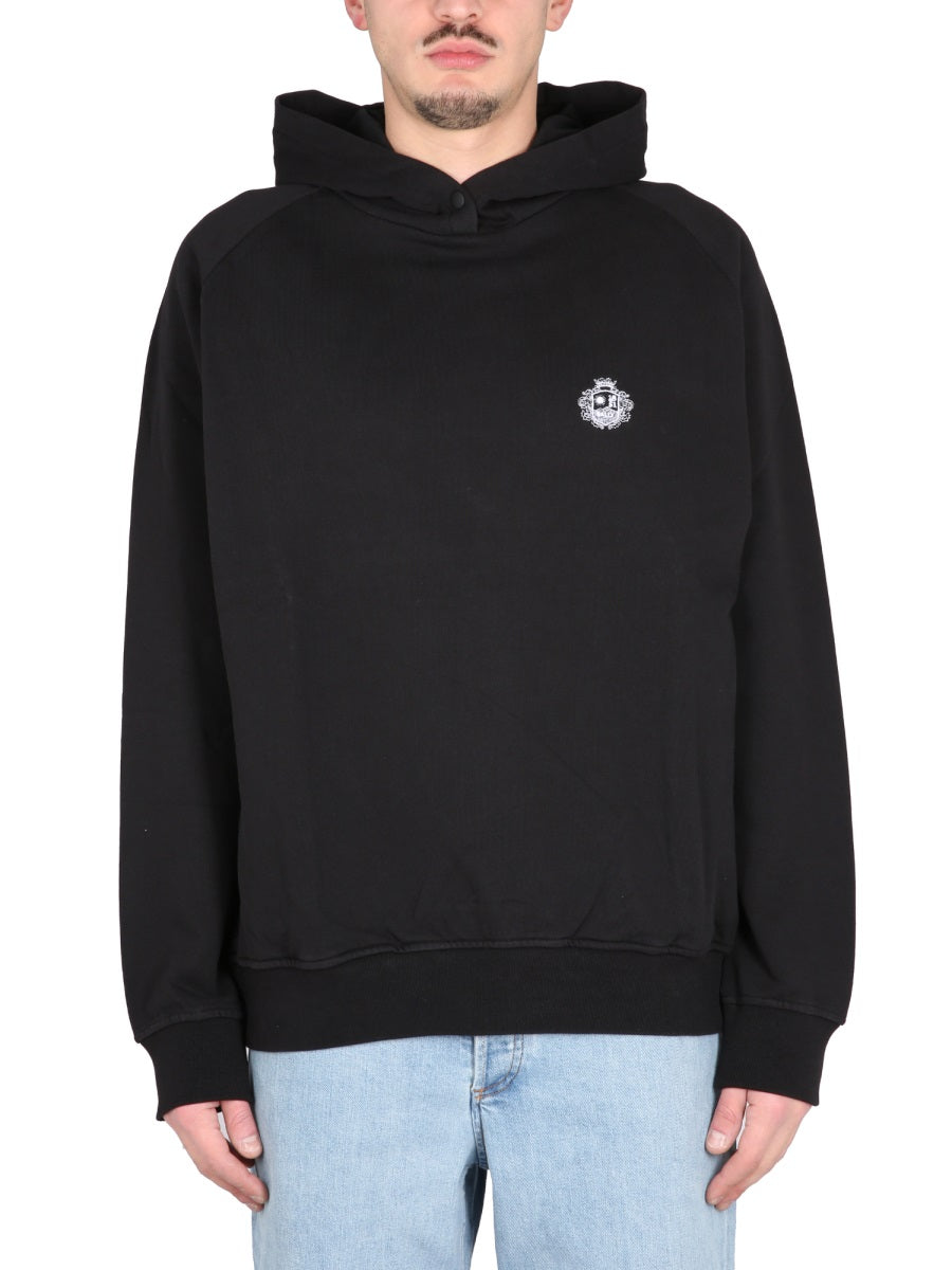 Bally Curling Sweatshirts - Black | 20748b91323d666f77a8303b752e47126f73dee8