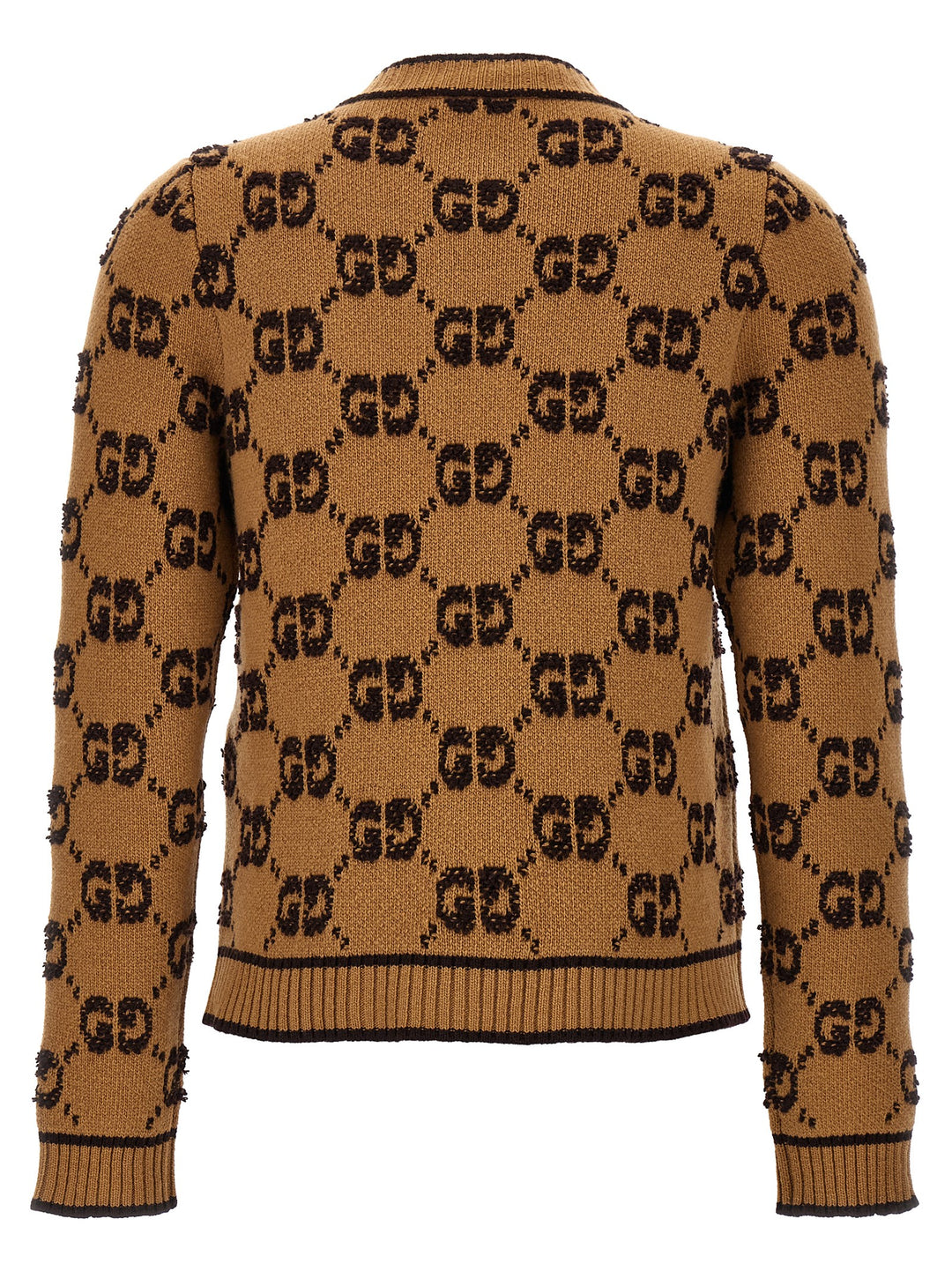 Gucci Gg Tweed Bouclè Cardigan Sweaters and Cardigans - Beige | 8a1650c6a81982b2959258fbc500a6c882c76153