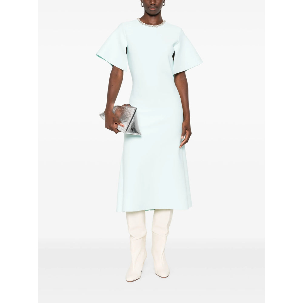 Alexander Mcqueen Dresses - Blue | 395c7a39e07617b8ceb89979a68d46cc50d8428a