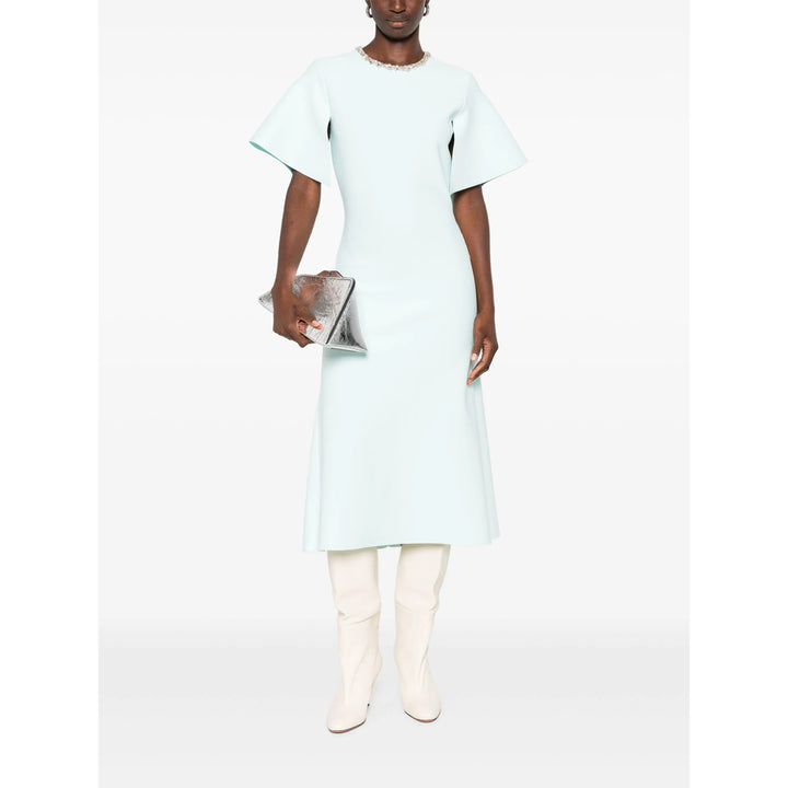 Alexander Mcqueen Dresses - Blue | 395c7a39e07617b8ceb89979a68d46cc50d8428a