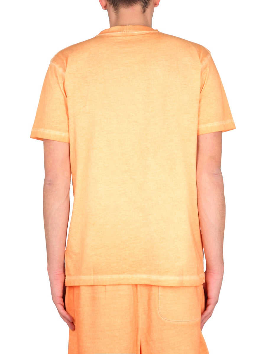 Marcelo Burlon T shirts - Orange | Wanan Luxury