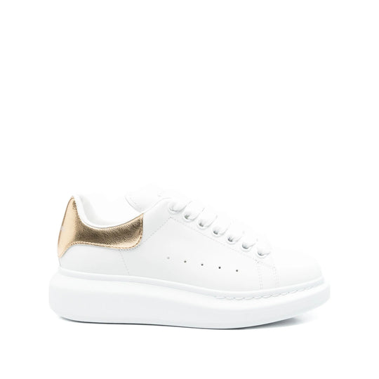 Sneakers White, Gold