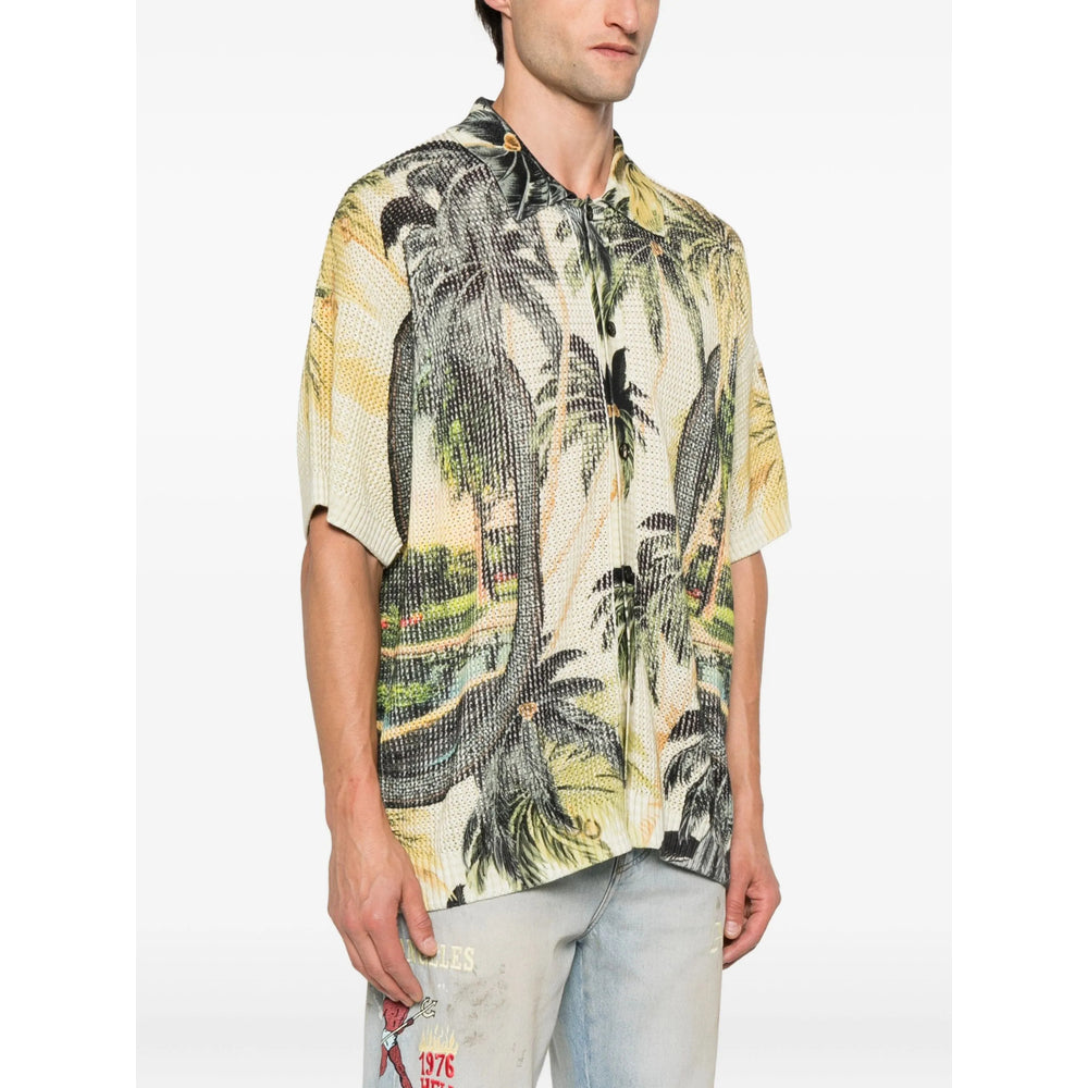 Amiri Shirts - Green, Neutral | ebdee9035538de3907d67381928fbcdb84a5c129