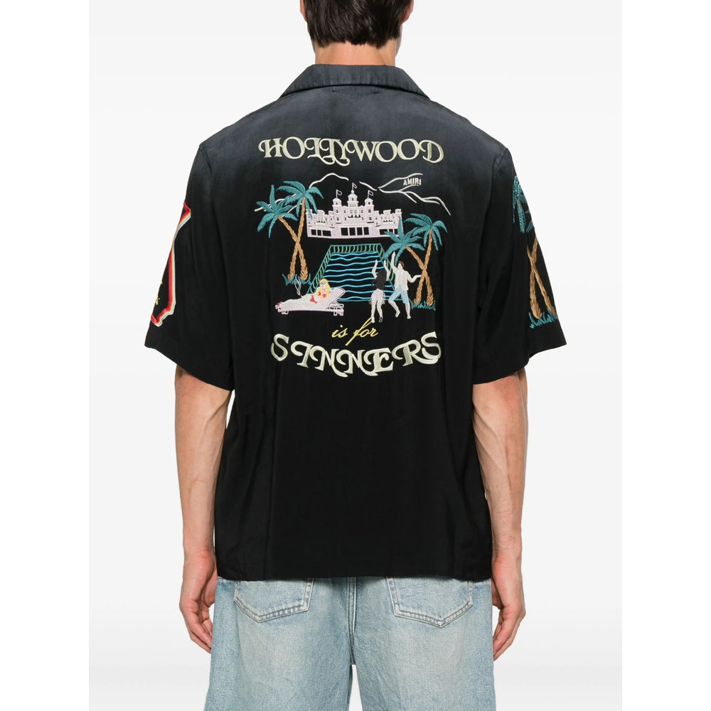 Amiri Shirts - Black | 409b2ede3f001a7671314cfd34c356f399edbc0f