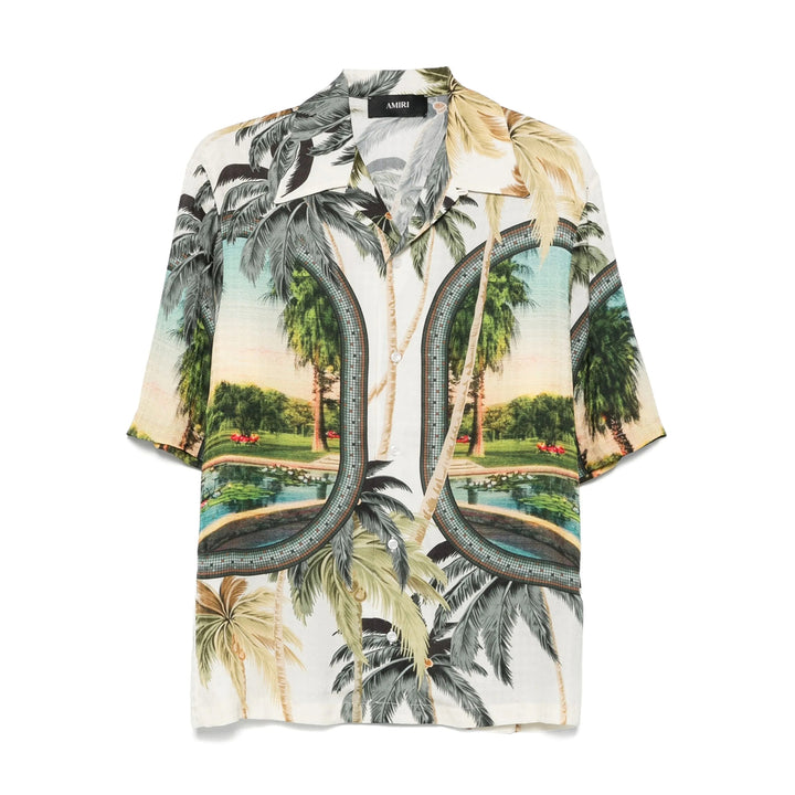 Amiri Shirts - Green, Neutral | e09687c6b388e376a9c0d9112574ef2f45a5621e