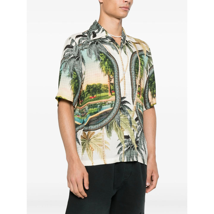 Amiri Shirts - Green, Neutral | 12d9d056baa249491479ff9eed3d4d1e3282f0d6