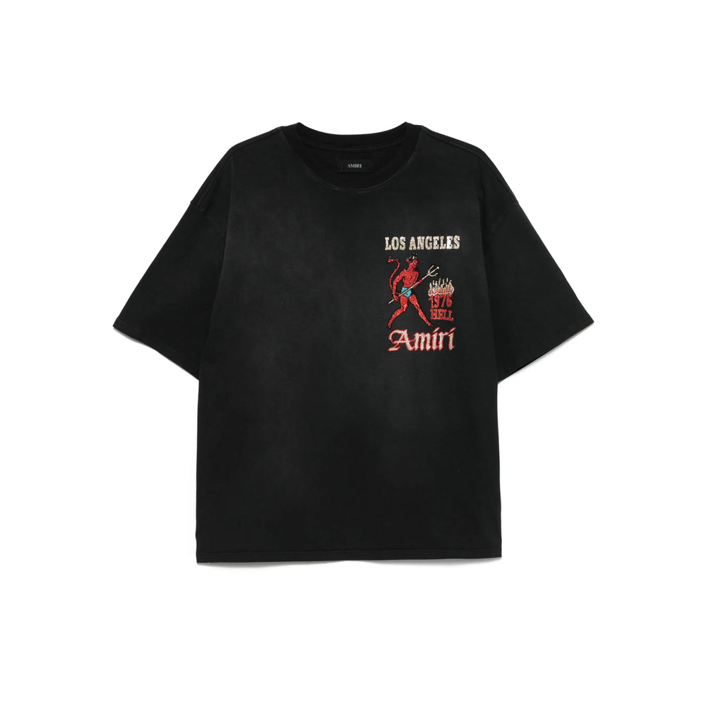 Amiri T Shirts - Black | 9191fb5f41b70e9cb031d3d5426bc3040ac72dd7