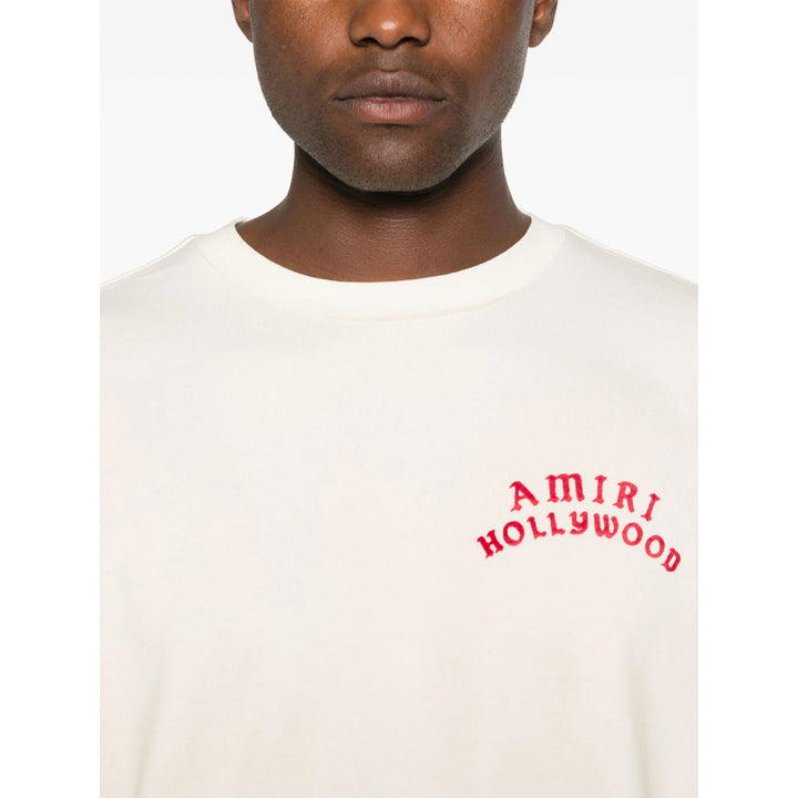 Amiri T Shirts - Neutral | 8c680a20c64cfcb10fdb2aee889ab5af17a4edb6