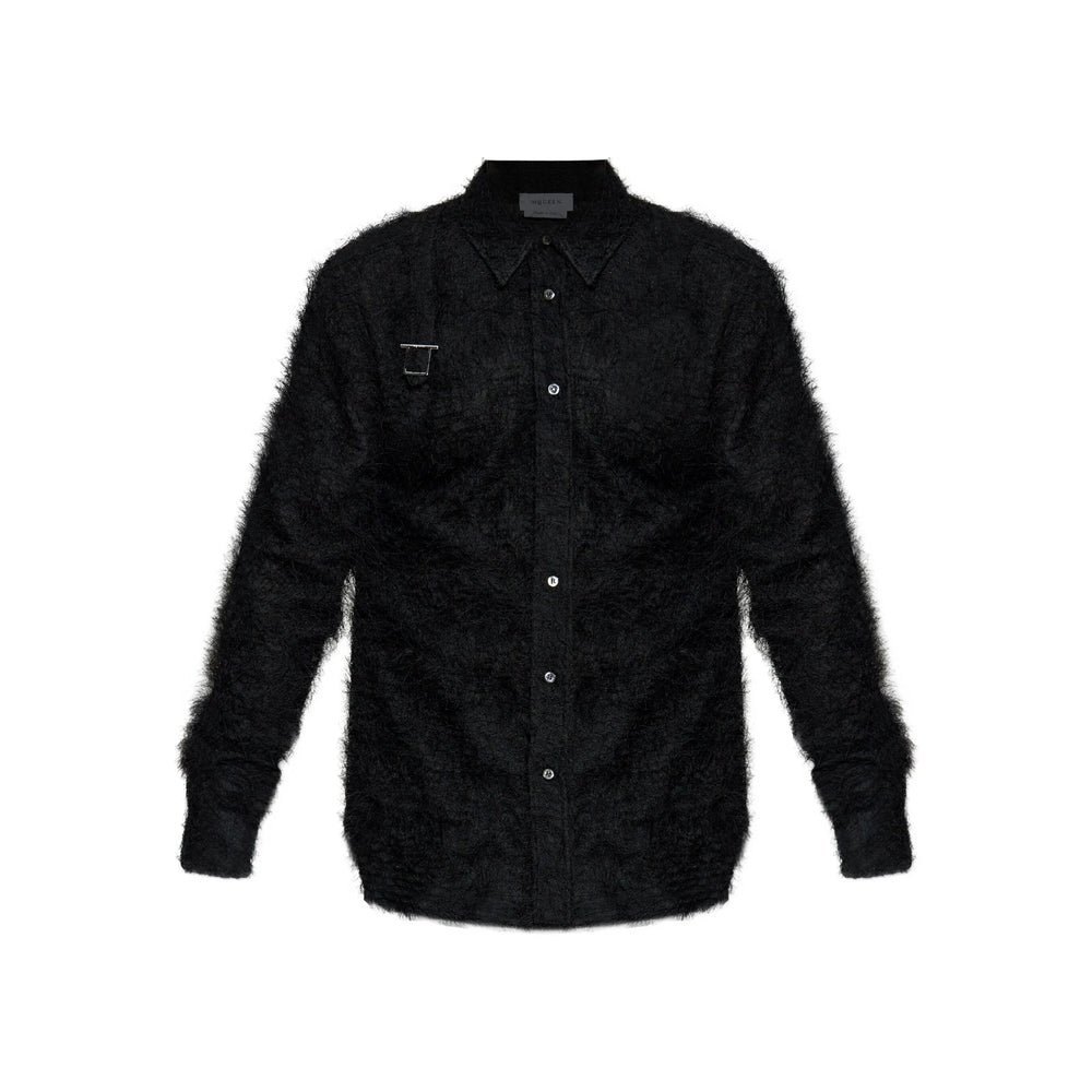 Alexander Mcqueen Shirts - Black | 64a9c3aa01ea8fe0995a00fa095a3e12dd3b6d8e