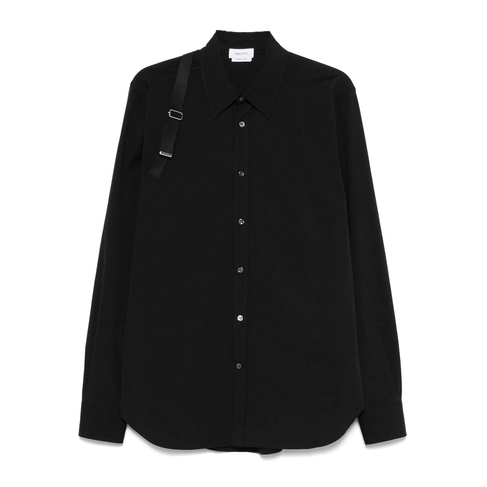 Alexander Mcqueen Shirts - Black | 35048214ee72e5bea837bab2746ef491e80c6d4b
