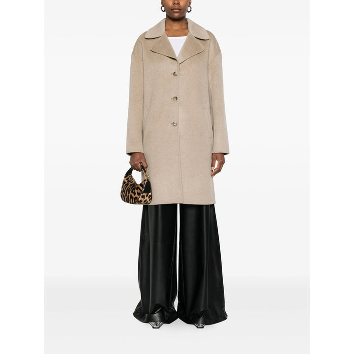 Anine Bing Coats - Neutral | 7782adc2339f3efdcb2d7c97b64ea1dfad2e916b