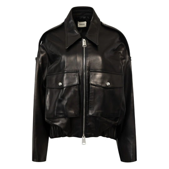 Leather Outerwears Black