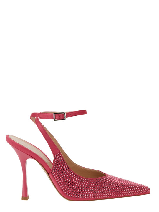Satin Slingback