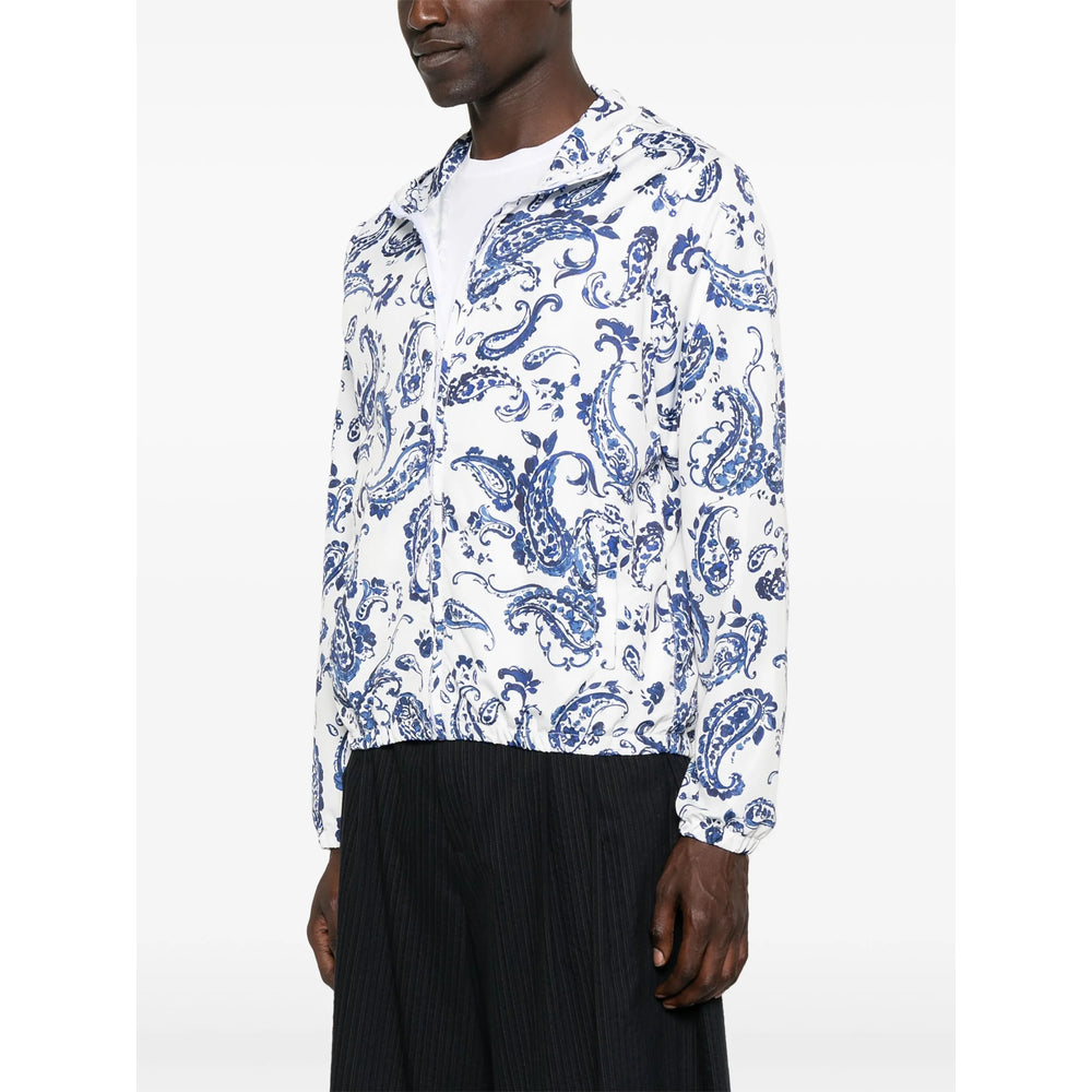 Lady Anne Outerwears - White, Blue | 85e8dd312623acf70d41960c43de67cb74489dc4