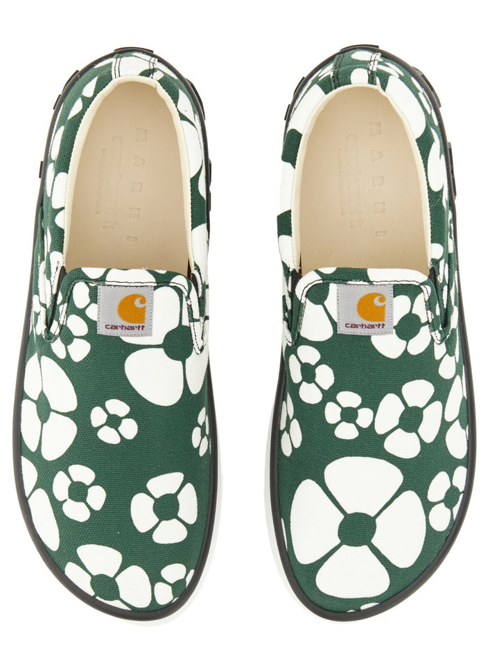 Marni x Carhartt Sneakers - Green | Wanan Luxury