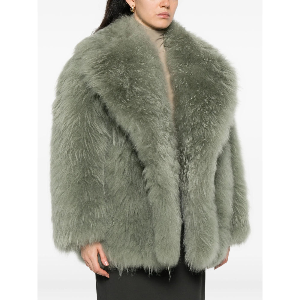 Salvatore Santoro Leather Outerwears - Green | a2890e4eeebc8ff6d947ad4cf4118d4a899beee1