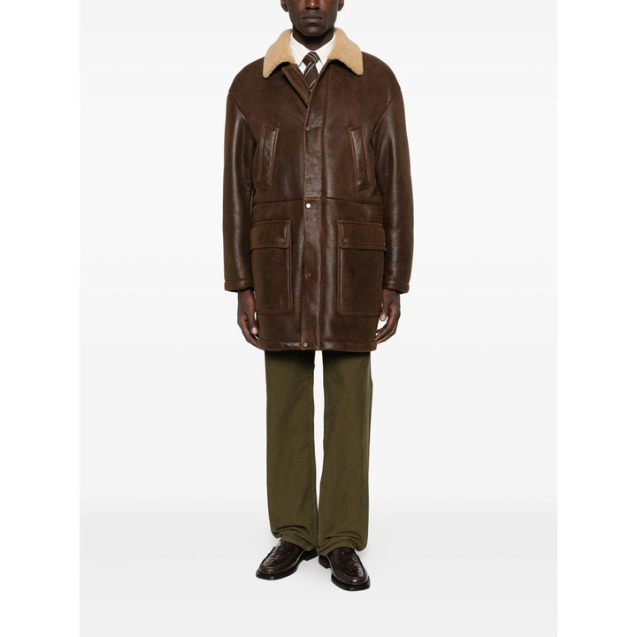 Salvatore Santoro Leather Outerwears - Brown | 3b8b0755011ac91302650132311ed990d7523b63