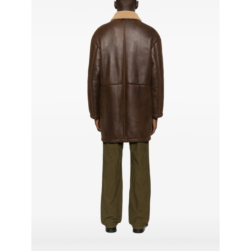 Salvatore Santoro Leather Outerwears - Brown | 7637433a4162bfcbac0152608ef6f3bb121e71cc