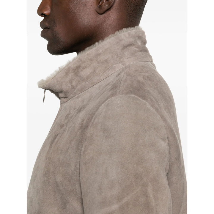 Salvatore Santoro Leather Outerwears - Gray | b3584bfaa0593b34cc73f6278635bd334dcbd31c