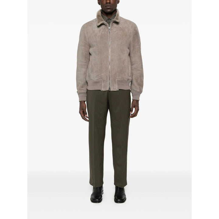 Salvatore Santoro Leather Outerwears - Gray | 4267a007ef08db55d058bbdd7c1696ddcd5a1ffb