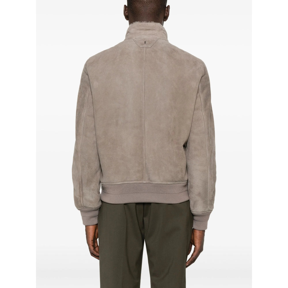 Salvatore Santoro Leather Outerwears - Gray | 5e1a9a5a0a6a9ca7569b95a027473394b81ee86d