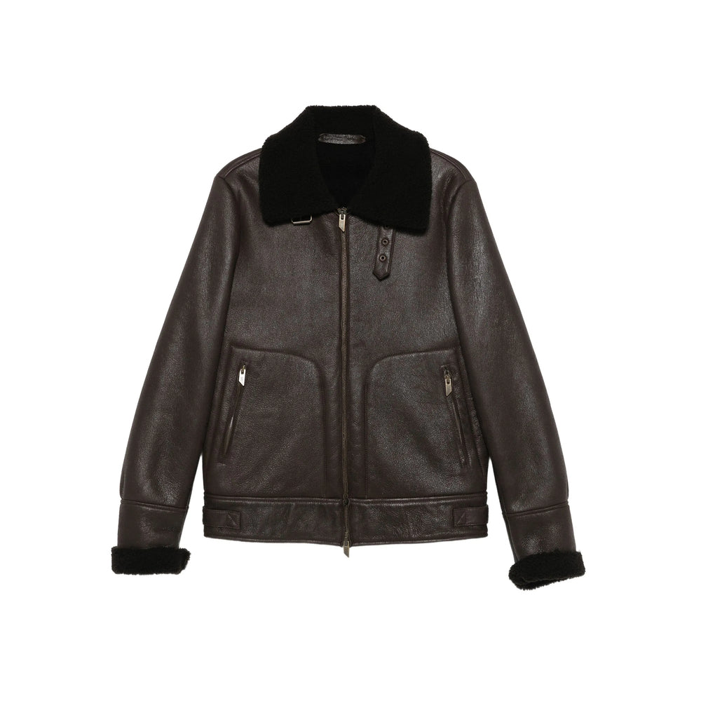 Salvatore Santoro Leather Outerwears - Brown | 9a1cc68076fd7ea4af1fae5a8e3e0b5dba41ba5e