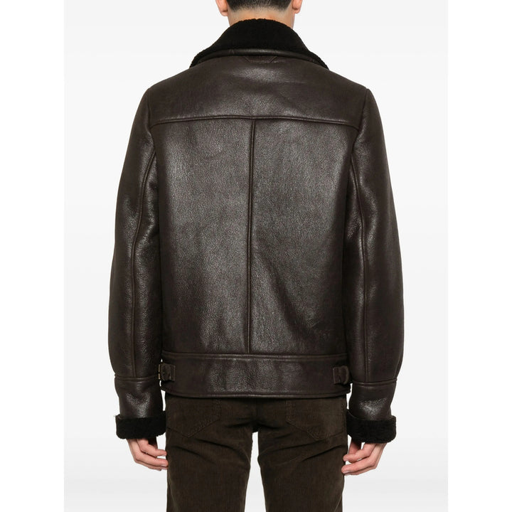 Salvatore Santoro Leather Outerwears - Brown | b95c39675e3af51f4e6345a92f1bf30fc790a450