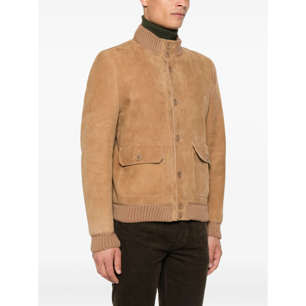 Salvatore Santoro Leather Outerwears - Neutral | 73b8044e4a86cd11119d543007b1a5b6e60d9bc3