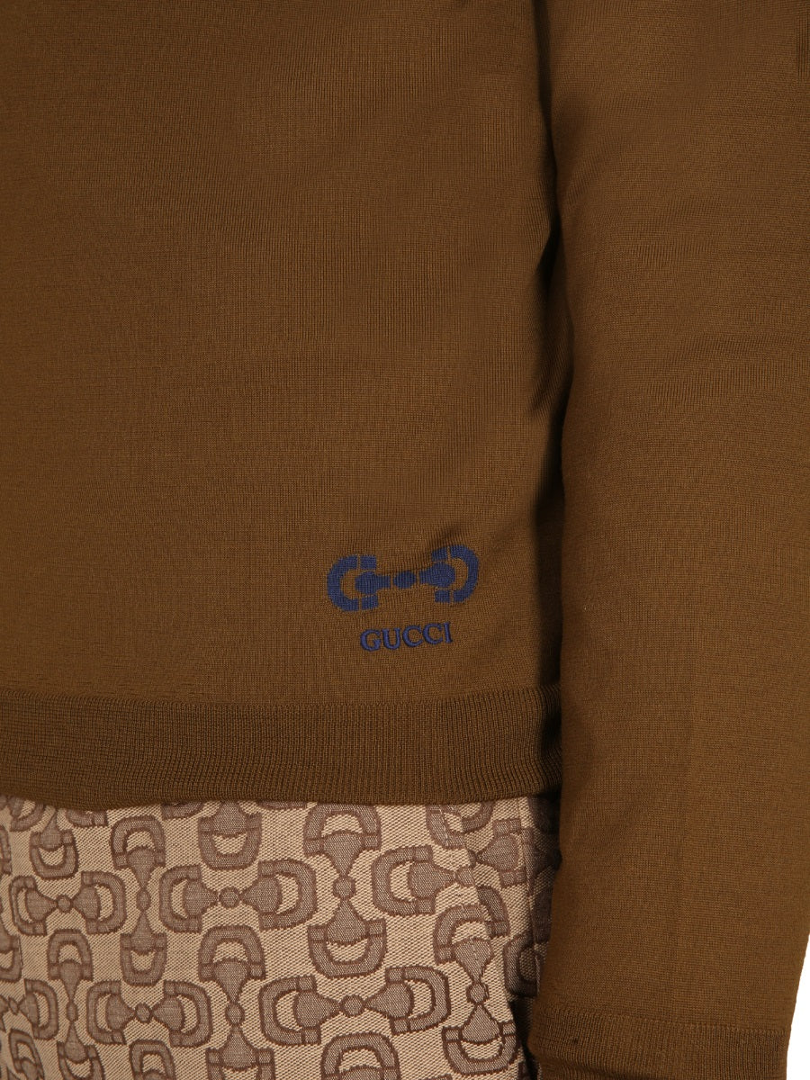 Gucci Sweaters - Military Green | f701c13001f36992c8c6f30224bed02cb0ea7b42