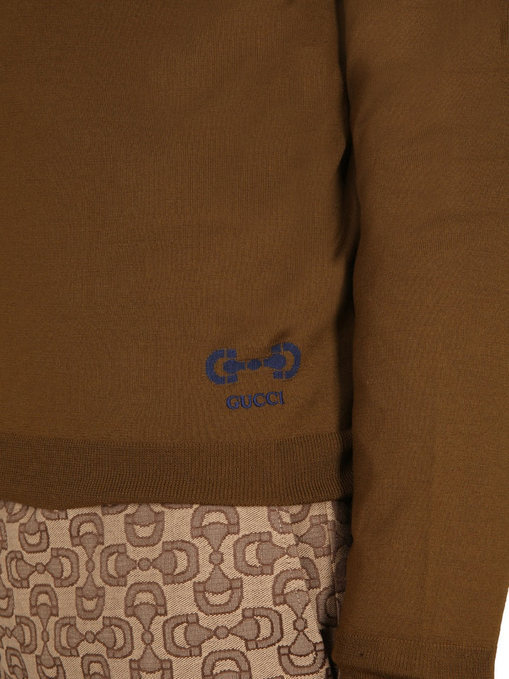 Gucci Sweaters - Military Green | f701c13001f36992c8c6f30224bed02cb0ea7b42