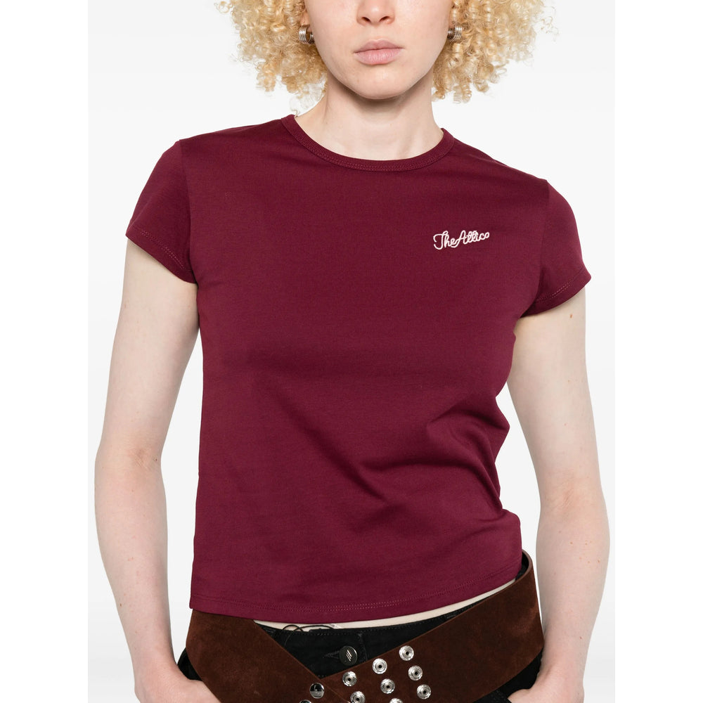The Attico T Shirts - Red | af8733843a0467e57dfc5f6e7f8334a9d1fcc0b5