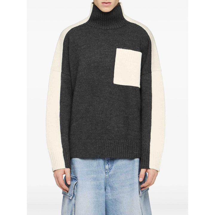 Jw Anderson Sweaters - Gray, White | 6155adb14f04511f65c2a0bd0382a54c1e994ecc
