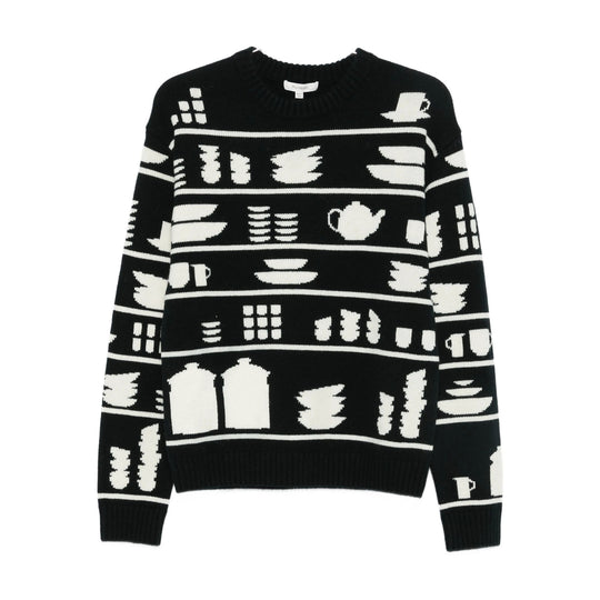 Sweaters Black, White