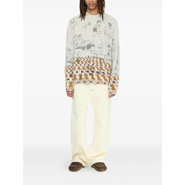 Jw Anderson Sweaters - Gray, Neutral | 4d6d4e2e29b8339251b3bbcf5e23141a8d3174ed