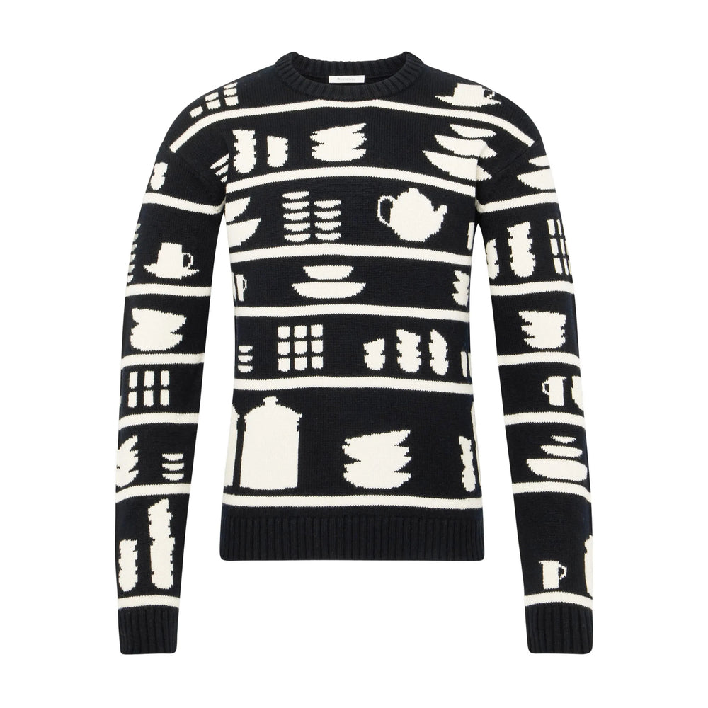 Jw Anderson Sweaters - Black, White | f190a35112e42e17181a0864506f73090a8bc2a5