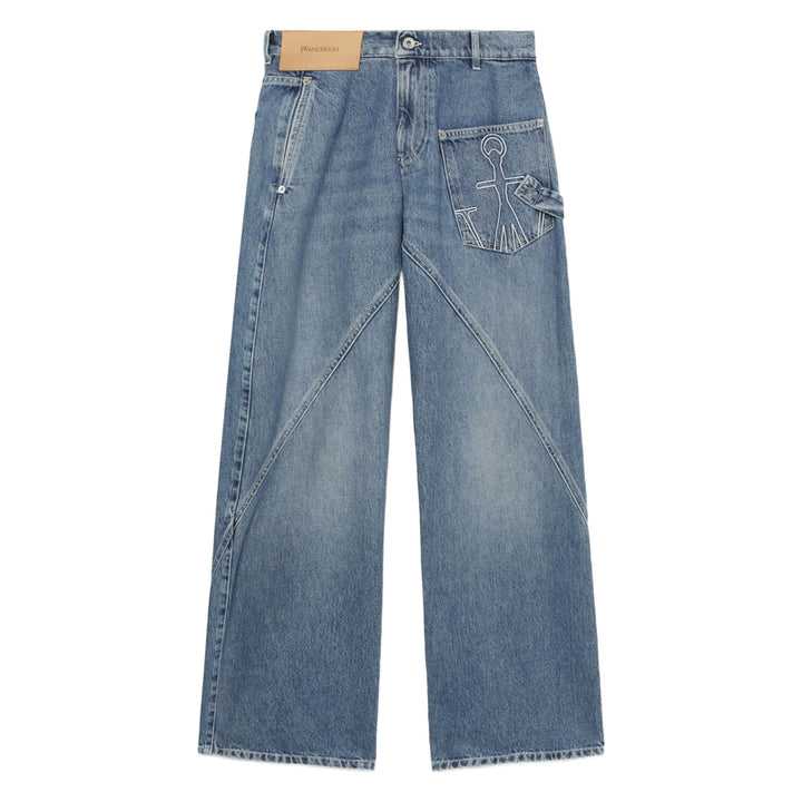Jw Anderson Denim - Blue | 72479af46a53a616e2e02dfdfcf5ba0bd508edf4
