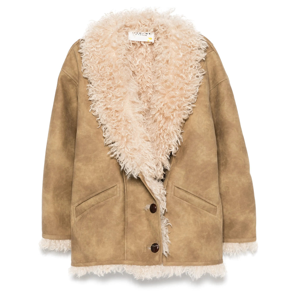 Marant ÉToile Coats - Neutral | cfca3d4a633c6ba69fefa7b595a120e2c4b1de3d