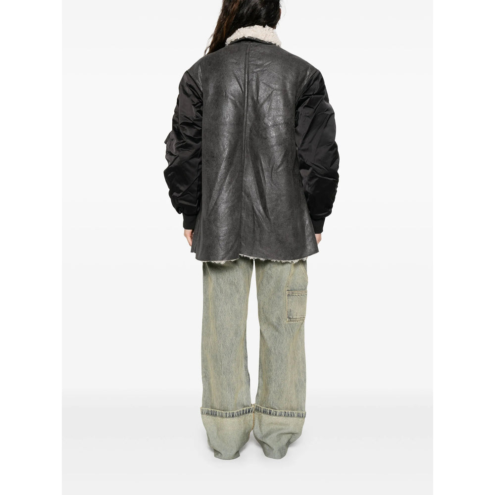 Marant ÉToile Leather Outerwears - Black | 44364141118837f13bc3d324918253d58cea889b