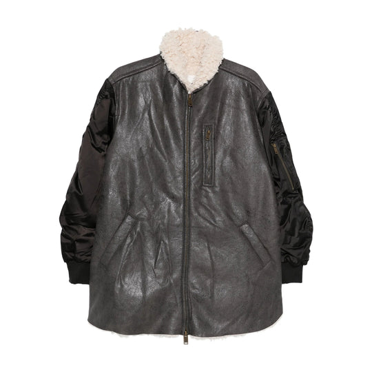 Leather Outerwears Black
