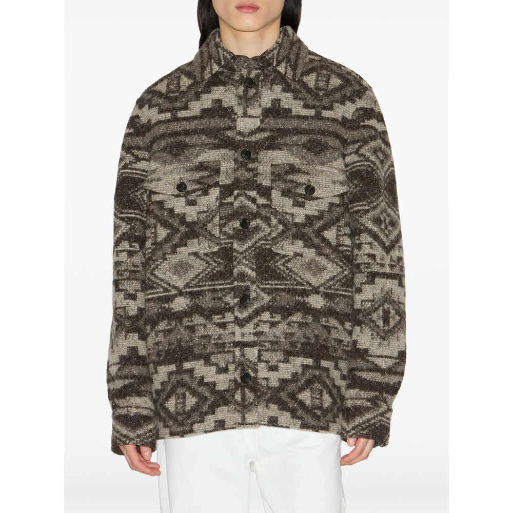 Isabel Marant Outerwears - Black, Gray | 841f25d87a2fec7d8d6f2abf4fe8e736ffa0df0a